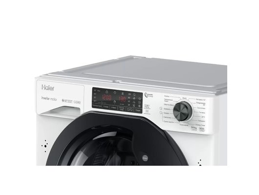 Встраиваемые стиральные машины HAIER HWDQ90B416FWB-RU